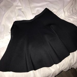 Black skater skirt